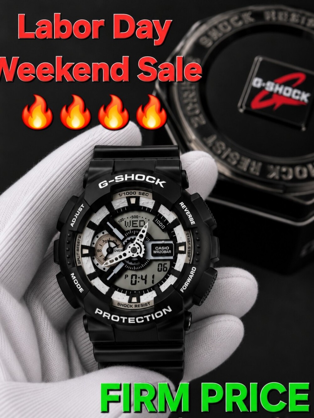 Casio G-Shock 48mm Unisex NEW WITH BOX